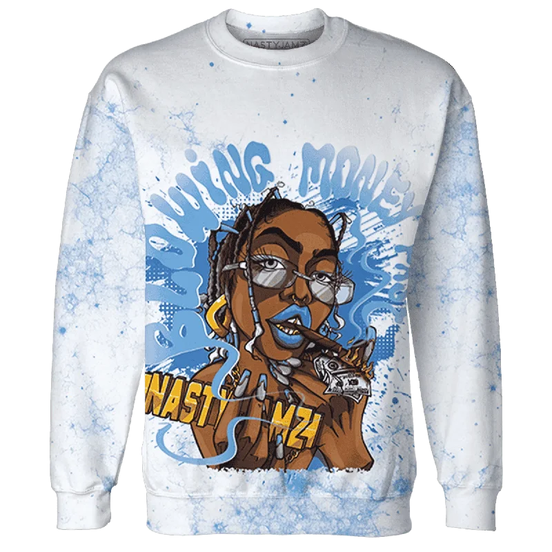 Classic Unisex Fashion Looks Save Big NastyJamz Carolina Blue Univercitii 17s Sweatshirt Match Blowing Money Fast Girl All-Over Print Classic Unisex Fashion Looks Save Big NastyJamz Carolina Blue Univercitii 17s Sweatshirt Match Blowing Money Fast Girl All-Over Print