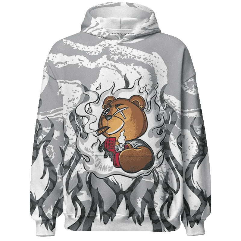 Urban-Inspired Unisex Fashion Trends Street Chic Discounts NastyJamz Cement Grey 3s Hoodie Match BER Burn Fear All-Over Print Urban-Inspired Unisex Fashion Trends Street Chic Discounts NastyJamz Cement Grey 3s Hoodie Match BER Burn Fear All-Over Print