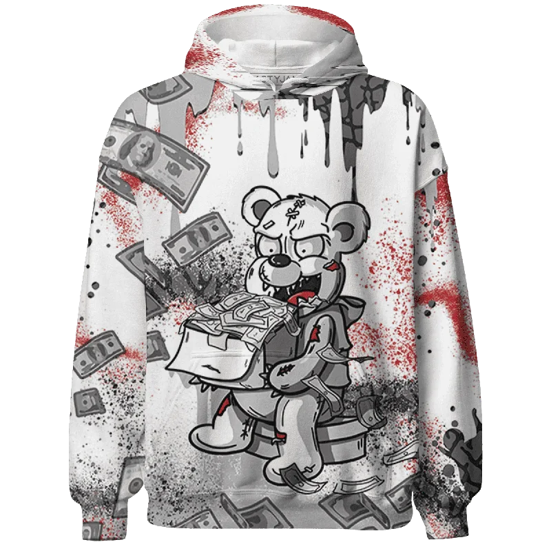 Modern Unisex Streetwear Outfits Timeless Style Promotions NastyJamz Cement Grey 3s Hoodie Match Cash Money Splash Paint All-Over Print Modern Unisex Streetwear Outfits Timeless Style Promotions NastyJamz Cement Grey 3s Hoodie Match Cash Money Splash Paint All-Over Print