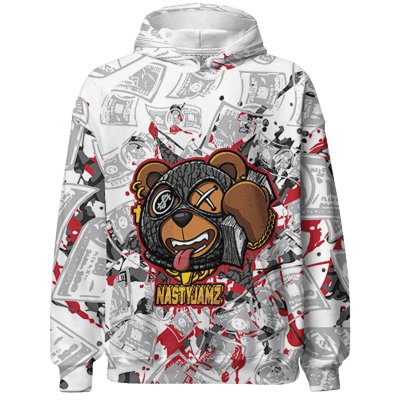 Versatile And Stylish Unisex Apparel Sophisticated Fashion NastyJamz Cement Grey 3s Hoodie Match Money Motive BER All-Over Print Versatile And Stylish Unisex Apparel Sophisticated Fashion NastyJamz Cement Grey 3s Hoodie Match Money Motive BER All-Over Print