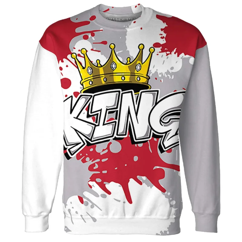 Minimalist Unisex Fashion Essentials Evening Elegance NastyJamz Cement Grey 3s Sweatshirt Match KING All-Over Print Minimalist Unisex Fashion Essentials Evening Elegance NastyJamz Cement Grey 3s Sweatshirt Match KING All-Over Print