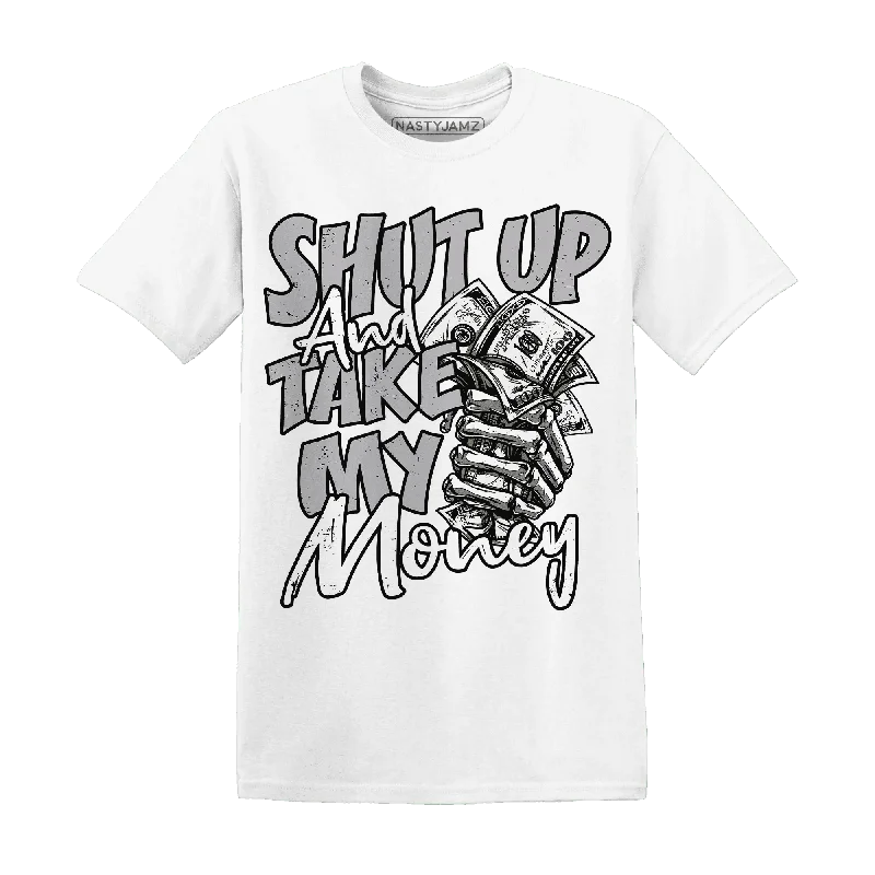 Fashion-Forward Gender-Neutral Outerwear Unleash Your Fashion Cement Grey 3s T-Shirt Match Shut Up Fashion-Forward Gender-Neutral Outerwear Unleash Your Fashion Cement Grey 3s T-Shirt Match Shut Up