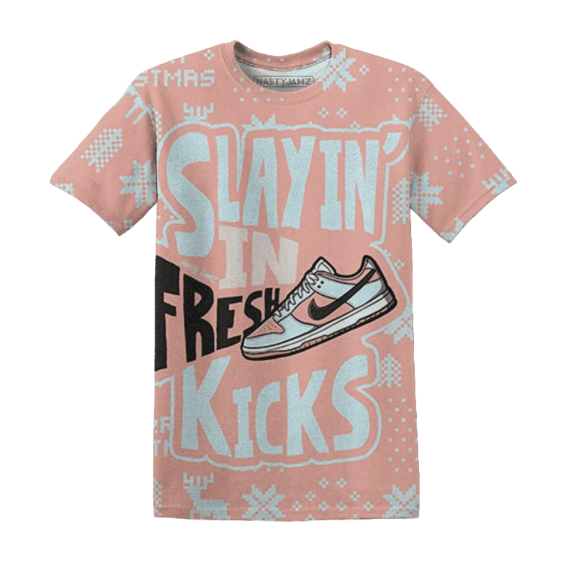 Stylish Unisex Outfit Ideas Dunk Arctic Orange NastyJamz T-Shirt Match Slayin Kicks All-Over Print Stylish Unisex Outfit Ideas Dunk Arctic Orange NastyJamz T-Shirt Match Slayin Kicks All-Over Print
