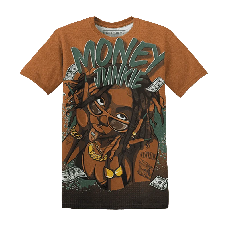 Sustainable And Ethical Unisex Clothing Dunk Low Ceramic NastyJamz T-Shirt Match Money Junkie All-Over Print Sustainable And Ethical Unisex Clothing Dunk Low Ceramic NastyJamz T-Shirt Match Money Junkie All-Over Print