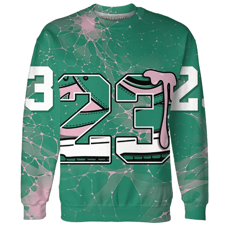 Casual And Trendy Unisex Fashion Staples Style Breakthroughs NastyJamz Dunk Pink Malachite Medium Soft Low Sail Sweatshirt Match 23 Sneaker All-Over Print Casual And Trendy Unisex Fashion Staples Style Breakthroughs NastyJamz Dunk Pink Malachite Medium Soft Low Sail Sweatshirt Match 23 Sneaker All-Over Print