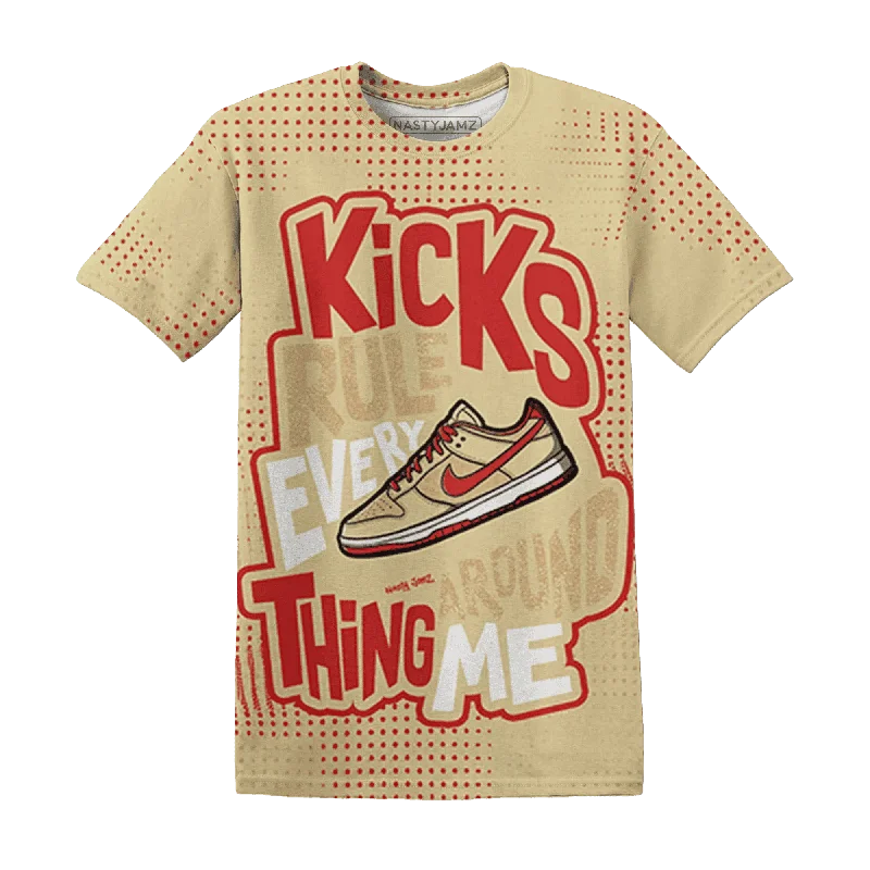 Lightweight And Breathable Unisex Wear Dunk Strawberry Waffle NastyJamz T-Shirt Match Kicks Rule All-Over Print Lightweight And Breathable Unisex Wear Dunk Strawberry Waffle NastyJamz T-Shirt Match Kicks Rule All-Over Print