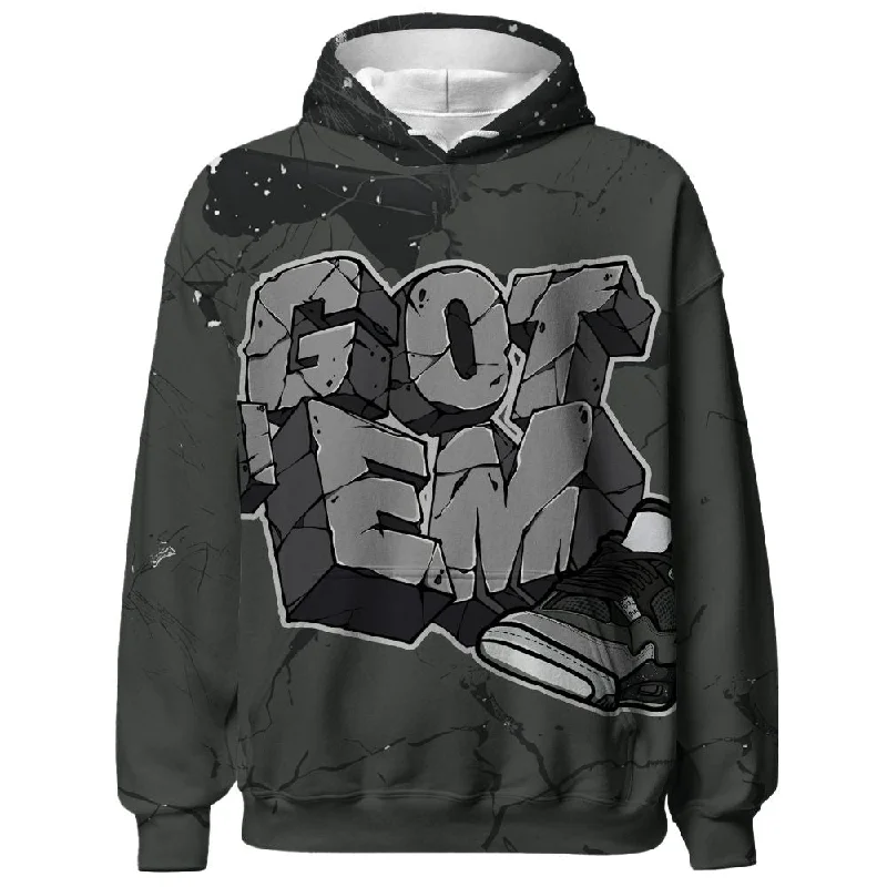 Soft And Breathable Unisex Loungewear Hot Picks Fear 4s NastyJamz Hoodie Match Got Em All-Over Print Soft And Breathable Unisex Loungewear Hot Picks Fear 4s NastyJamz Hoodie Match Got Em All-Over Print