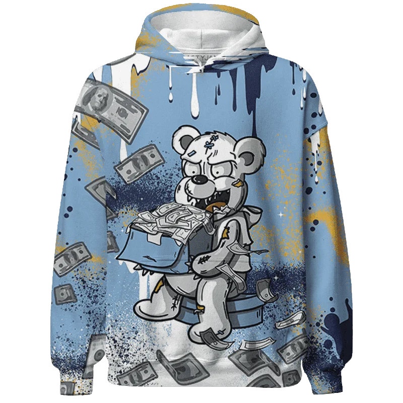 Versatile And Stylish Unisex Apparel Special Offers NastyJamz First In Flight 1s Hoodie Match Cash Money Splash Paint All-Over Print