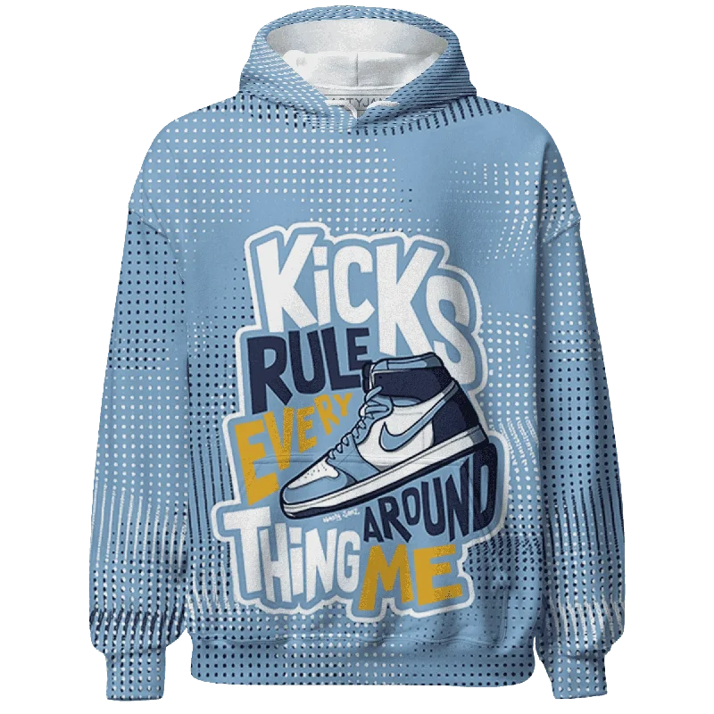 Casual Yet Sophisticated Unisex Fashion Flash Sale NastyJamz First In Flight 1s Hoodie Match Kicks Rule All-Over Print