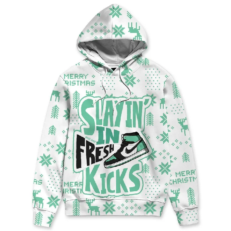 Minimalist Unisex Fashion Must-Haves High-End Style Discounts Green Glow 1s NastyJamz Hoodie Match Slayin Kicks All-Over Print Minimalist Unisex Fashion Must-Haves High-End Style Discounts Green Glow 1s NastyJamz Hoodie Match Slayin Kicks All-Over Print