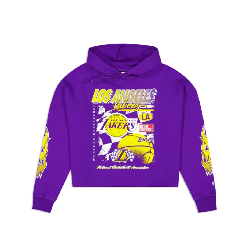 Chic And Casual Unisex Fashion Trends Chic And Edgy Lakers Wmns Rally Drv Hoodie