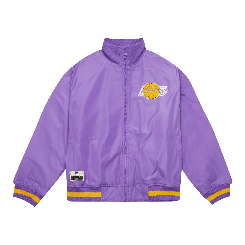 Urban-Inspired Unisex Fashion Pieces Comfortable Chic Lakers x Melody Ehsani Unisex Satin Jacket Urban-Inspired Unisex Fashion Pieces Comfortable Chic Lakers x Melody Ehsani Unisex Satin Jacket