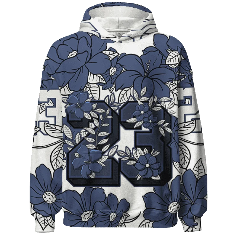 Oversized And Relaxed Unisex Fashion Flirty Fashion Discounts NastyJamz Low Diffused Blue 11s Hoodie Match 23 Floral Flower All-Over Print Oversized And Relaxed Unisex Fashion Flirty Fashion Discounts NastyJamz Low Diffused Blue 11s Hoodie Match 23 Floral Flower All-Over Print