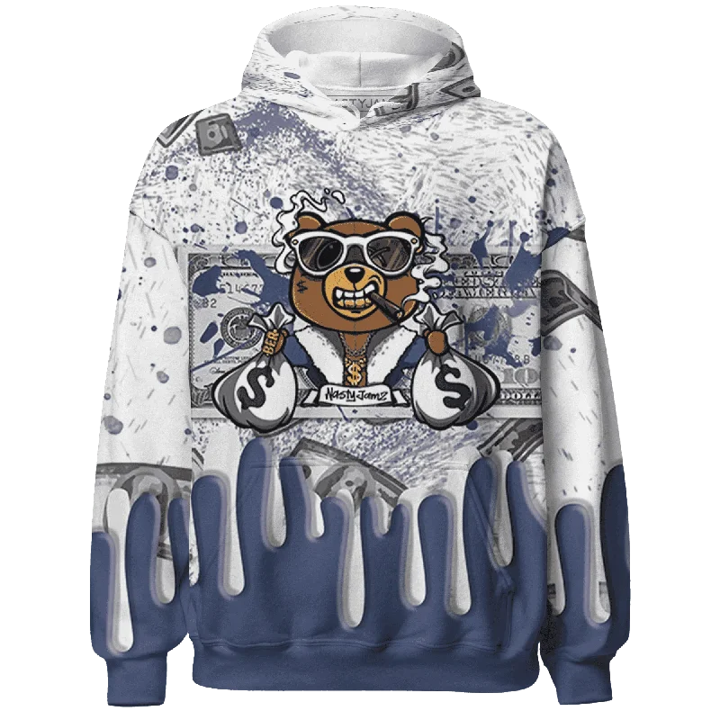 Breathable And Lightweight Unisex Wear Classy Style Discounts NastyJamz Low Diffused Blue 11s Hoodie Match BER Dollar All-Over Print Breathable And Lightweight Unisex Wear Classy Style Discounts NastyJamz Low Diffused Blue 11s Hoodie Match BER Dollar All-Over Print