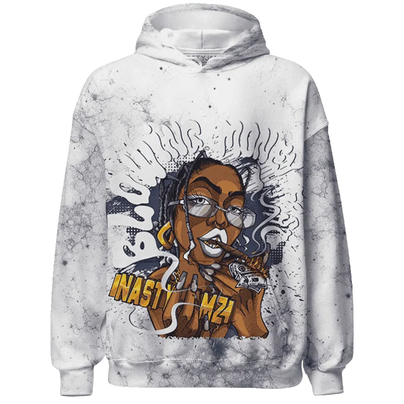 Functional And Stylish Unisex Wear Edgy Fashion Deals NastyJamz Low Diffused Blue 11s Hoodie Match Blowing Money Fast Girl All-Over Print Functional And Stylish Unisex Wear Edgy Fashion Deals NastyJamz Low Diffused Blue 11s Hoodie Match Blowing Money Fast Girl All-Over Print