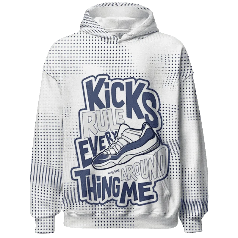 Contemporary Gender-Free Clothing Styles Day-To-Night Styles NastyJamz Low Diffused Blue 11s Hoodie Match Kicks Rule All-Over Print Contemporary Gender-Free Clothing Styles Day-To-Night Styles NastyJamz Low Diffused Blue 11s Hoodie Match Kicks Rule All-Over Print