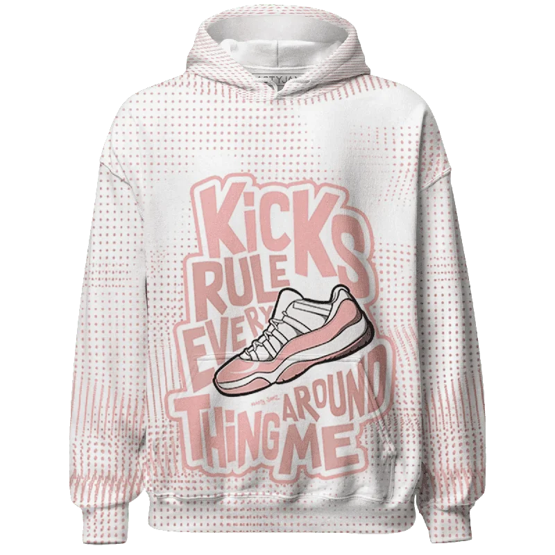 Bold And Trendy Gender-Neutral Outfits Limited Time NastyJamz Low Legend Pink 11s Hoodie Match Kicks Rule All-Over Print Bold And Trendy Gender-Neutral Outfits Limited Time NastyJamz Low Legend Pink 11s Hoodie Match Kicks Rule All-Over Print
