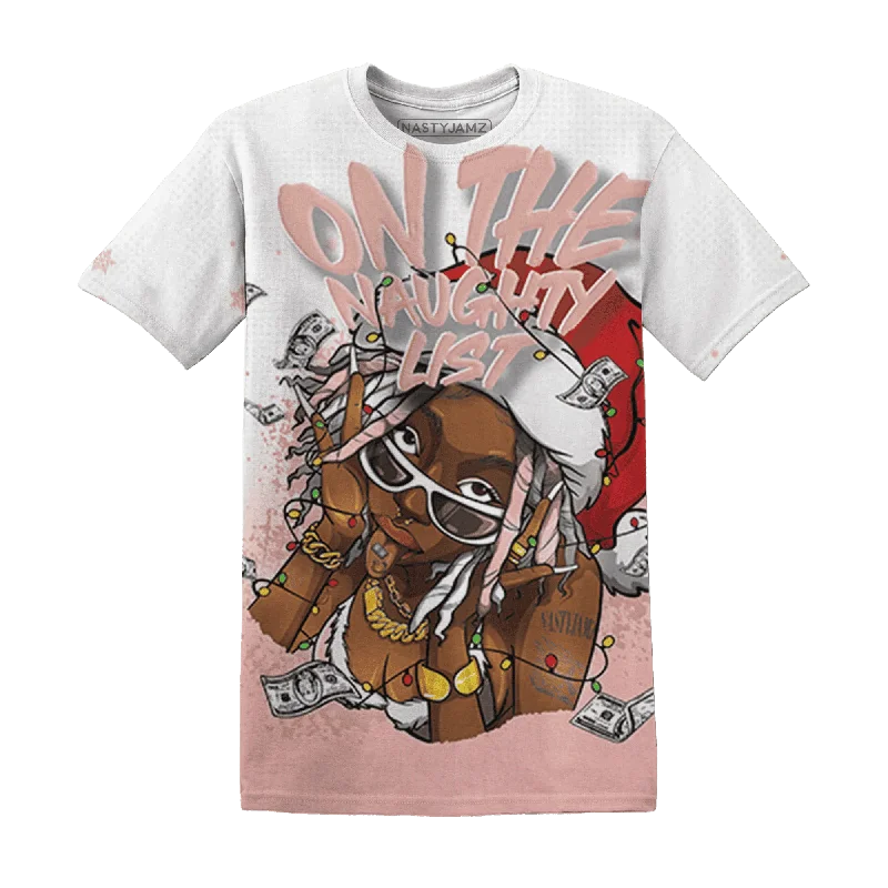 All-Season Unisex Clothing Collection Low Legend Pink 11s NastyJamz T-Shirt Match Xmas Naughty List All-Over Print All-Season Unisex Clothing Collection Low Legend Pink 11s NastyJamz T-Shirt Match Xmas Naughty List All-Over Print