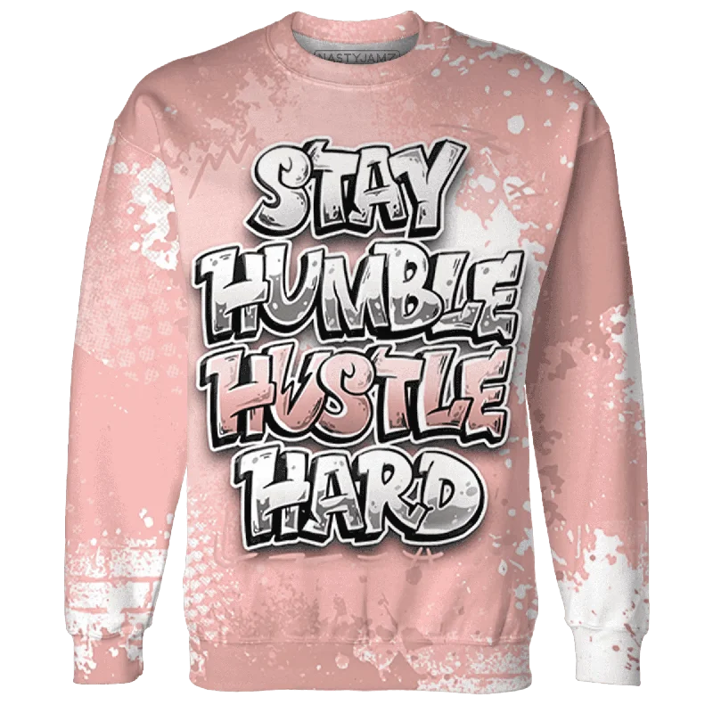 Stylish Unisex Outfit Ideas Classic Modern Offers NastyJamz Low Legend Pink 11s Sweatshirt Match Stay Humble Hustle Hard All-Over Print Stylish Unisex Outfit Ideas Classic Modern Offers NastyJamz Low Legend Pink 11s Sweatshirt Match Stay Humble Hustle Hard All-Over Print