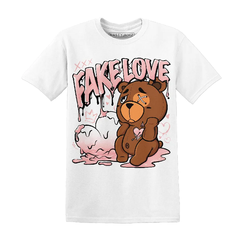 Effortless And Modern Unisex Dressing Seasonal Picks NastyJamz Low Legend Pink 11s T-Shirt Match Fake Love BER Effortless And Modern Unisex Dressing Seasonal Picks NastyJamz Low Legend Pink 11s T-Shirt Match Fake Love BER