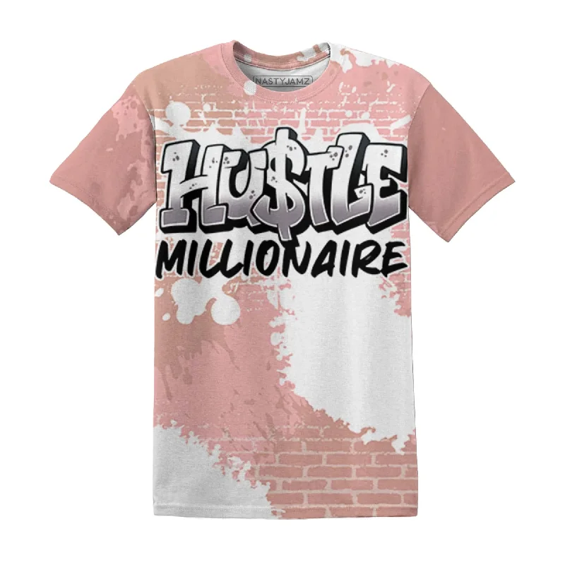 Unisex Casual Fashion Trends NastyJamz Low Legend Pink 11s T-Shirt Match Hustle Millionaire All-Over Print Unisex Casual Fashion Trends NastyJamz Low Legend Pink 11s T-Shirt Match Hustle Millionaire All-Over Print