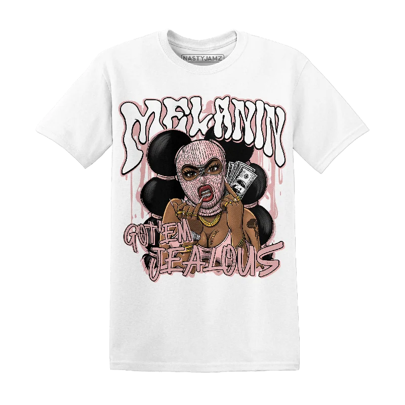 Trendy Unisex Flash Sales NastyJamz Low Legend Pink 11s T-Shirt Match Melanin Got Em Jealous Trendy Unisex Flash Sales NastyJamz Low Legend Pink 11s T-Shirt Match Melanin Got Em Jealous