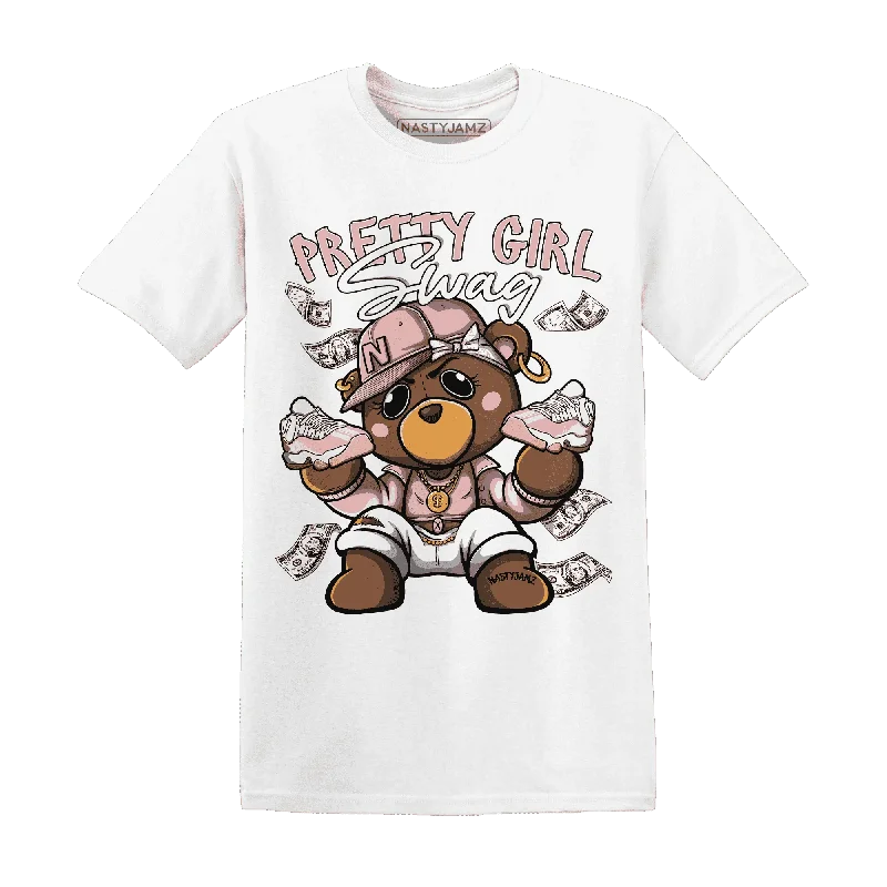 Oversized And Relaxed Unisex Fashion Weekend Exclusive NastyJamz Low Legend Pink 11s T-Shirt Match Pretty BERNIE Oversized And Relaxed Unisex Fashion Weekend Exclusive NastyJamz Low Legend Pink 11s T-Shirt Match Pretty BERNIE