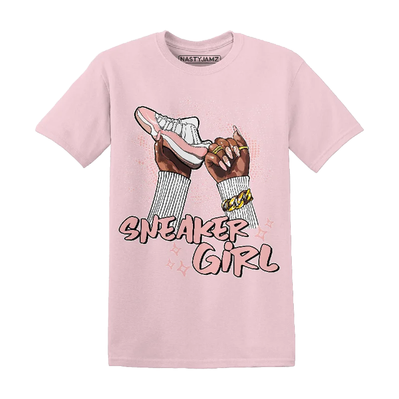 Classic Unisex Fashion Looks Sporty Fashion Offers NastyJamz Low Legend Pink 11s T-Shirt Match Sneaker Girl Nail Classic Unisex Fashion Looks Sporty Fashion Offers NastyJamz Low Legend Pink 11s T-Shirt Match Sneaker Girl Nail