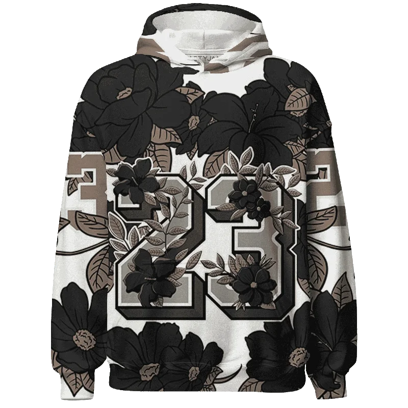 Versatile And Stylish Unisex Apparel Hot Styles NastyJamz Low Mocha 1s Hoodie Match 23 Floral Flower All-Over Print Versatile And Stylish Unisex Apparel Hot Styles NastyJamz Low Mocha 1s Hoodie Match 23 Floral Flower All-Over Print