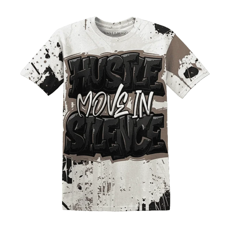 Lightweight And Breathable Unisex Wear NastyJamz Low Mocha 1s T-Shirt Match Hustle Move In Silence All-Over Print Lightweight And Breathable Unisex Wear NastyJamz Low Mocha 1s T-Shirt Match Hustle Move In Silence All-Over Print