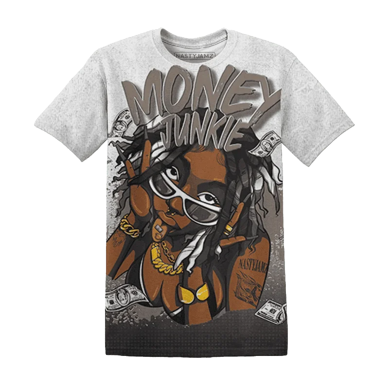 Chic And Contemporary Unisex Clothing Choices NastyJamz Low Mocha 1s T-Shirt Match Money Junkie All-Over Print Chic And Contemporary Unisex Clothing Choices NastyJamz Low Mocha 1s T-Shirt Match Money Junkie All-Over Print
