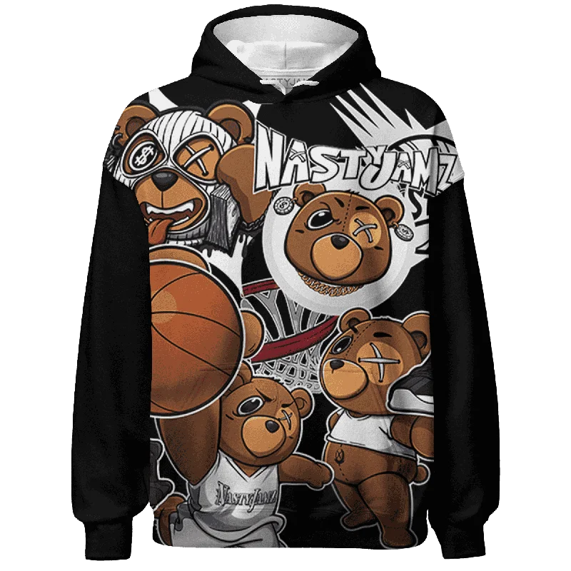 Stylish Unisex Outfit Ideas Huge Price Cut NastyJamz Low Space Jamz 11s Hoodie Match BER Wallpapers All-Over Print