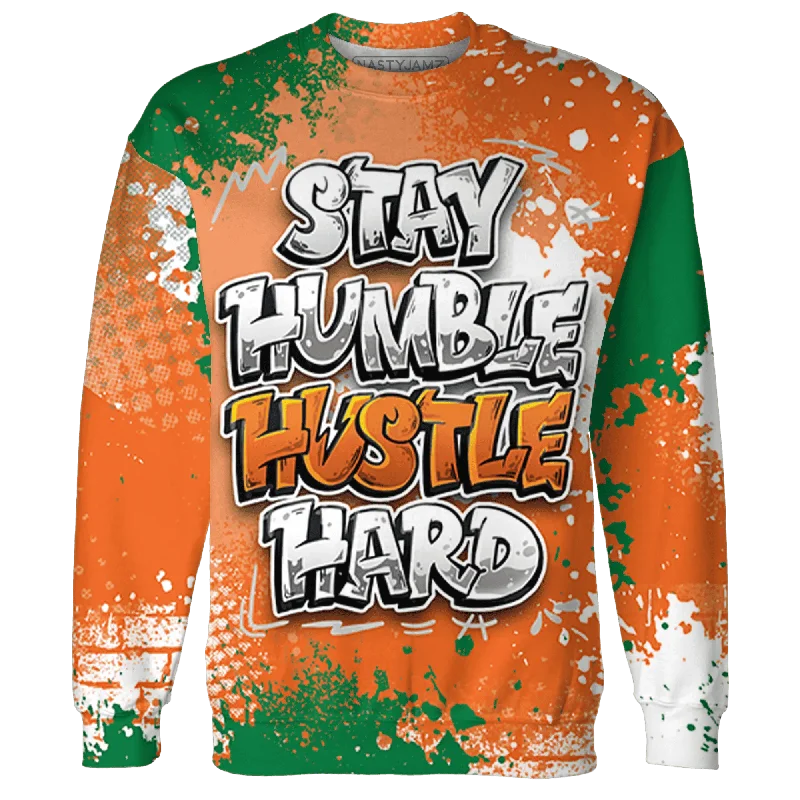 Gender-Neutral Fashion For Everyday Style Contemporary Fashion Sale NastyJamz MAM Hurricanes 5s Sweatshirt Match Stay Humble Hustle Hard All-Over Print Gender-Neutral Fashion For Everyday Style Contemporary Fashion Sale NastyJamz MAM Hurricanes 5s Sweatshirt Match Stay Humble Hustle Hard All-Over Print