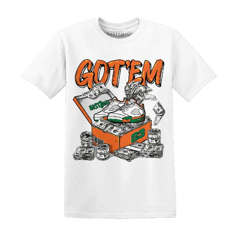 Gender-Neutral Fashion For Everyday Style Flash Sale Fever NastyJamz MAM Hurricanes 5s T-Shirt Match Dollar Sneaker Box Gender-Neutral Fashion For Everyday Style Flash Sale Fever NastyJamz MAM Hurricanes 5s T-Shirt Match Dollar Sneaker Box