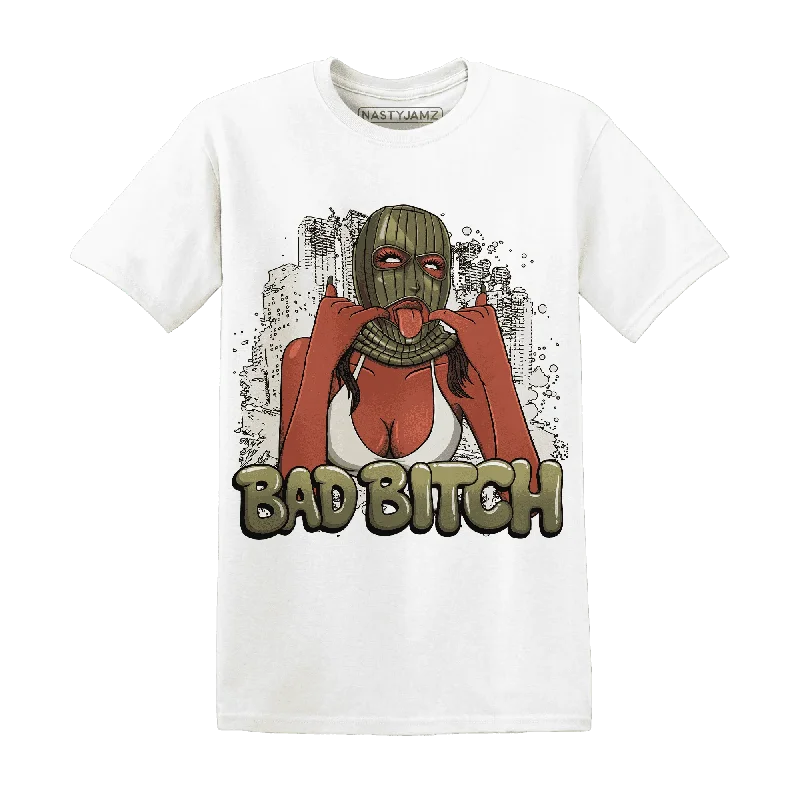 Comfortable Gender-Free Fashion Choices Seize Bargains Medium Olive 1s NastyJamz T-Shirt Match Gangster Bad Bitch