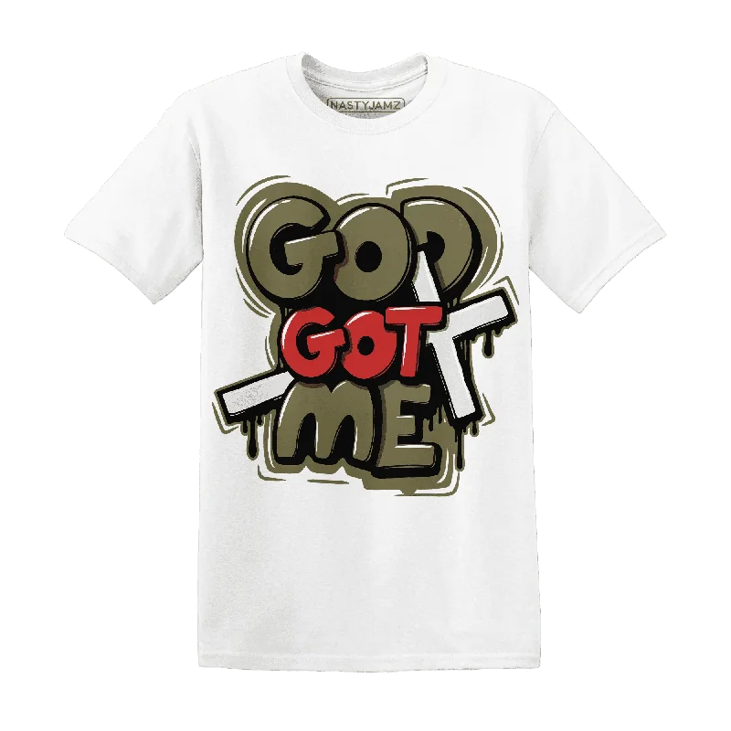 Lightweight And Breathable Unisex Wear Seasonal Style Discounts Medium Olive 1s NastyJamz T-Shirt Match God Got Me Lightweight And Breathable Unisex Wear Seasonal Style Discounts Medium Olive 1s NastyJamz T-Shirt Match God Got Me
