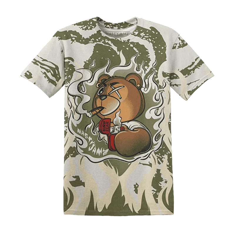 Comfortable And Stylish Unisex Outfits NastyJamz Medium Olive 1s T-Shirt Match BER Burn Fear All-Over Print Comfortable And Stylish Unisex Outfits NastyJamz Medium Olive 1s T-Shirt Match BER Burn Fear All-Over Print