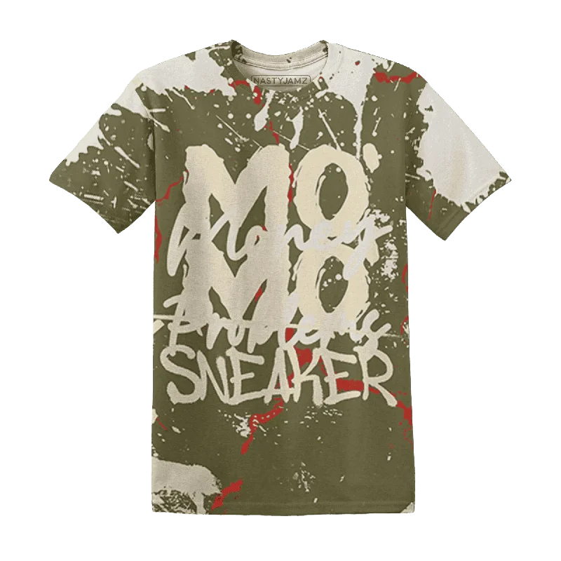 Gender-Neutral Trendy Clothing Styles NastyJamz Medium Olive 1s T-Shirt Match MO sneaker All-Over Print Gender-Neutral Trendy Clothing Styles NastyJamz Medium Olive 1s T-Shirt Match MO sneaker All-Over Print
