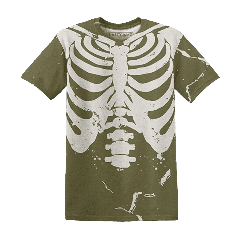 Chic And Contemporary Unisex Clothing Choices NastyJamz Medium Olive 1s T-Shirt Match Skeleton Y2k All-Over Print Chic And Contemporary Unisex Clothing Choices NastyJamz Medium Olive 1s T-Shirt Match Skeleton Y2k All-Over Print