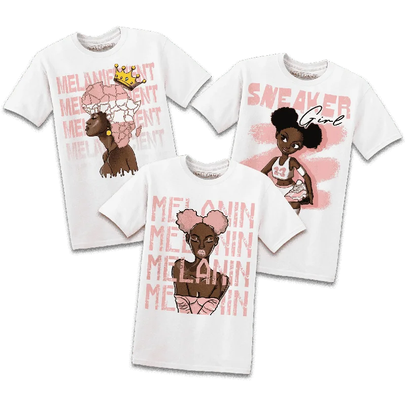 Versatile And Stylish Unisex Apparel Flirty Fashion Discounts NastyJamz Melanin Girl's T-Shirt To Match Low Legend Pink 11s Versatile And Stylish Unisex Apparel Flirty Fashion Discounts NastyJamz Melanin Girl's T-Shirt To Match Low Legend Pink 11s