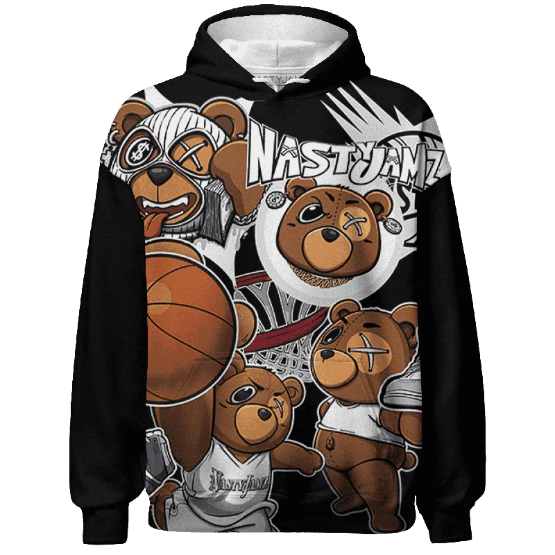 Minimalist Unisex Fashion Essentials Flash Sale Now NastyJamz Mid Diffused Blue Grey 1s Hoodie Match BER Wallpapers All-Over Print