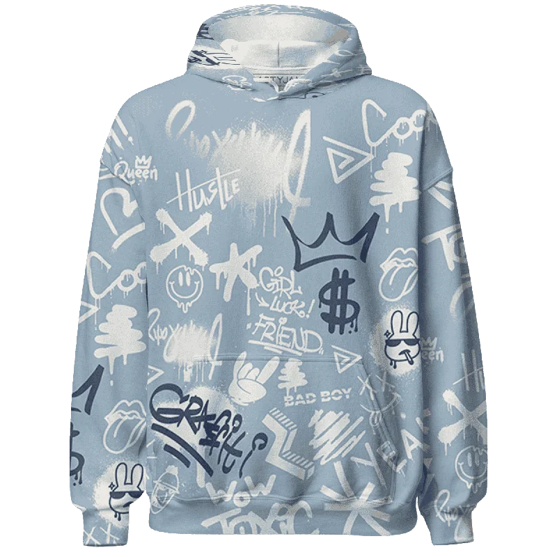 High-Quality Unisex Basics For Everyday Wear Hot Items NastyJamz Mid Diffused Blue Grey 1s Hoodie Match Graffiti King Doodle Style All-Over Print High-Quality Unisex Basics For Everyday Wear Hot Items NastyJamz Mid Diffused Blue Grey 1s Hoodie Match Graffiti King Doodle Style All-Over Print