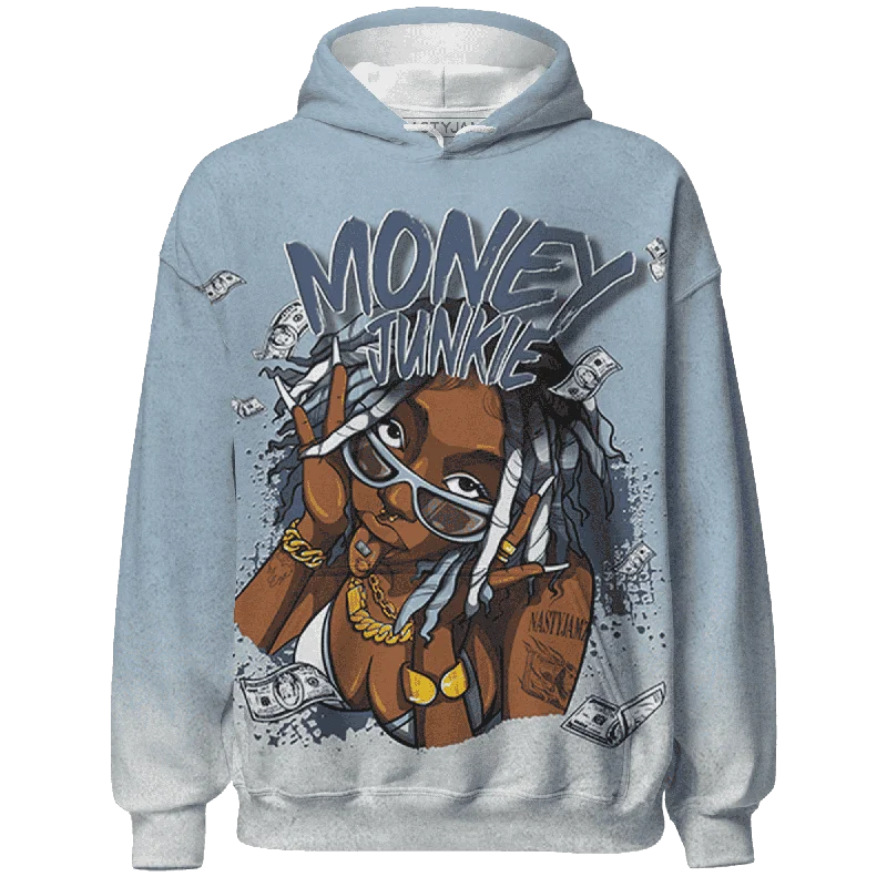 Breathable And Lightweight Unisex Wear Top Deals NastyJamz Mid Diffused Blue Grey 1s Hoodie Match Money Junkie All-Over Print Breathable And Lightweight Unisex Wear Top Deals NastyJamz Mid Diffused Blue Grey 1s Hoodie Match Money Junkie All-Over Print