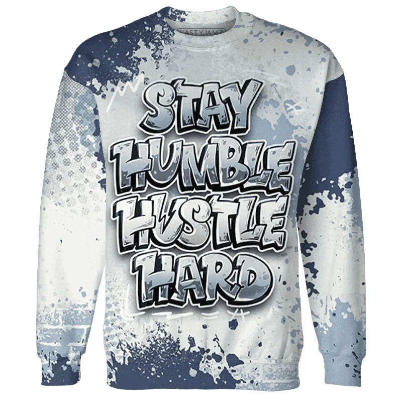 Gender-Neutral Fashion For Everyday Style Massive Selection Sale NastyJamz Mid Diffused Blue Grey 1s Sweatshirt Match Stay Humble Hustle Hard All-Over Print Gender-Neutral Fashion For Everyday Style Massive Selection Sale NastyJamz Mid Diffused Blue Grey 1s Sweatshirt Match Stay Humble Hustle Hard All-Over Print