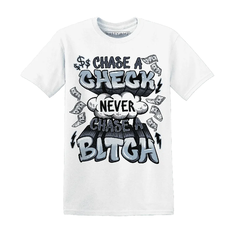 Versatile Gender-Free Wardrobe Essentials Sustainable Fashion Extravaganza NastyJamz Mid Diffused Blue Grey 1s T-Shirt Match Chase A Check Versatile Gender-Free Wardrobe Essentials Sustainable Fashion Extravaganza NastyJamz Mid Diffused Blue Grey 1s T-Shirt Match Chase A Check