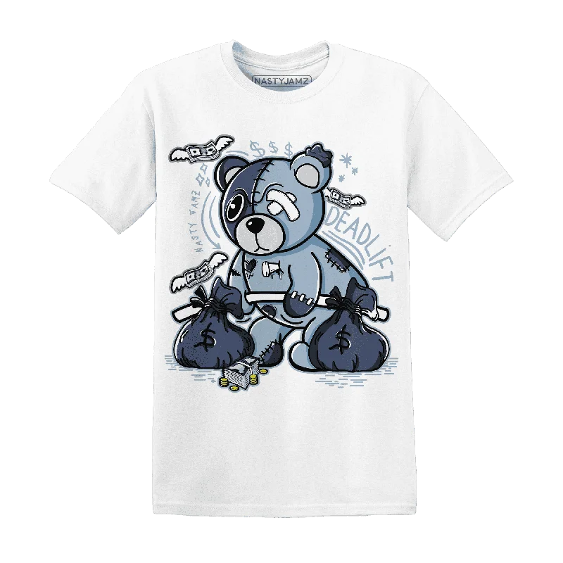 Oversized Unisex Apparel For Effortless Style Final Sale NastyJamz Mid Diffused Blue Grey 1s T-Shirt Match Deadlift BER Oversized Unisex Apparel For Effortless Style Final Sale NastyJamz Mid Diffused Blue Grey 1s T-Shirt Match Deadlift BER