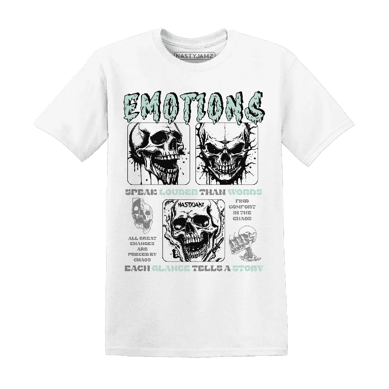 Urban-Inspired Unisex Fashion Pieces Insane Discount Onslaught NastyJamz AF 1 Low Jade Ice White T-Shirt Match Emotions Skull Urban-Inspired Unisex Fashion Pieces Insane Discount Onslaught NastyJamz AF 1 Low Jade Ice White T-Shirt Match Emotions Skull