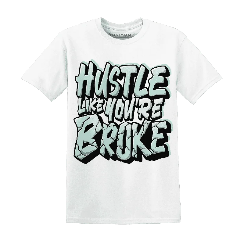 Oversized Unisex Fashion Pieces Trendy Pulse NastyJamz AF 1 Low Jade Ice White T-Shirt Match Hustle Like Broke Oversized Unisex Fashion Pieces Trendy Pulse NastyJamz AF 1 Low Jade Ice White T-Shirt Match Hustle Like Broke