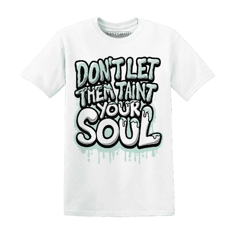 Chic And Contemporary Unisex Clothing Choices Stylish Statements NastyJamz AF 1 Low Jade Ice White T-Shirt Match Never Taint Your Soul Chic And Contemporary Unisex Clothing Choices Stylish Statements NastyJamz AF 1 Low Jade Ice White T-Shirt Match Never Taint Your Soul