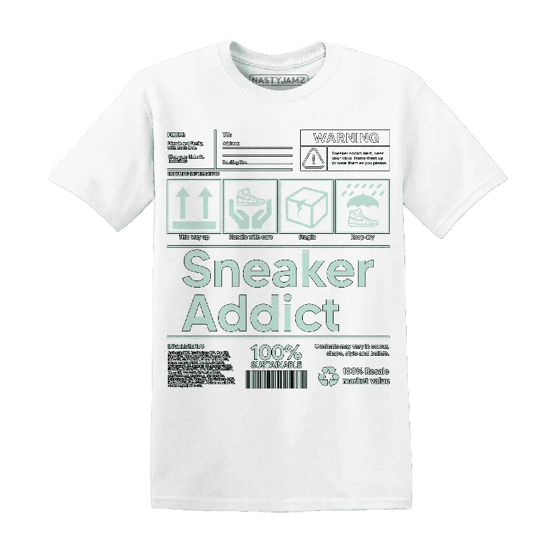Fashion-Forward Gender-Neutral Outerwear Valentine's Special NastyJamz AF 1 Low Jade Ice White T-Shirt Match Sneaker Addict Fashion-Forward Gender-Neutral Outerwear Valentine's Special NastyJamz AF 1 Low Jade Ice White T-Shirt Match Sneaker Addict